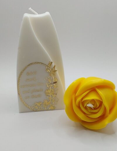 Hochzeitskerze Goldene Hochzeit