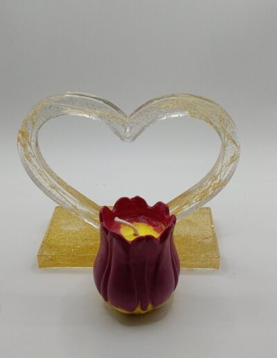 Kerze Tulpe
